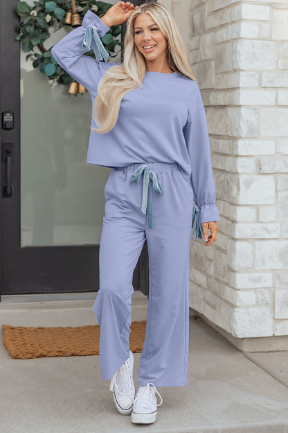 Ensemble top et pantalon pour femmes