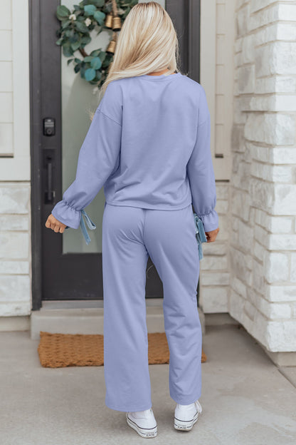 Ensemble top et pantalon pour femmes