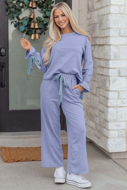 Ensemble top et pantalon pour femmes
