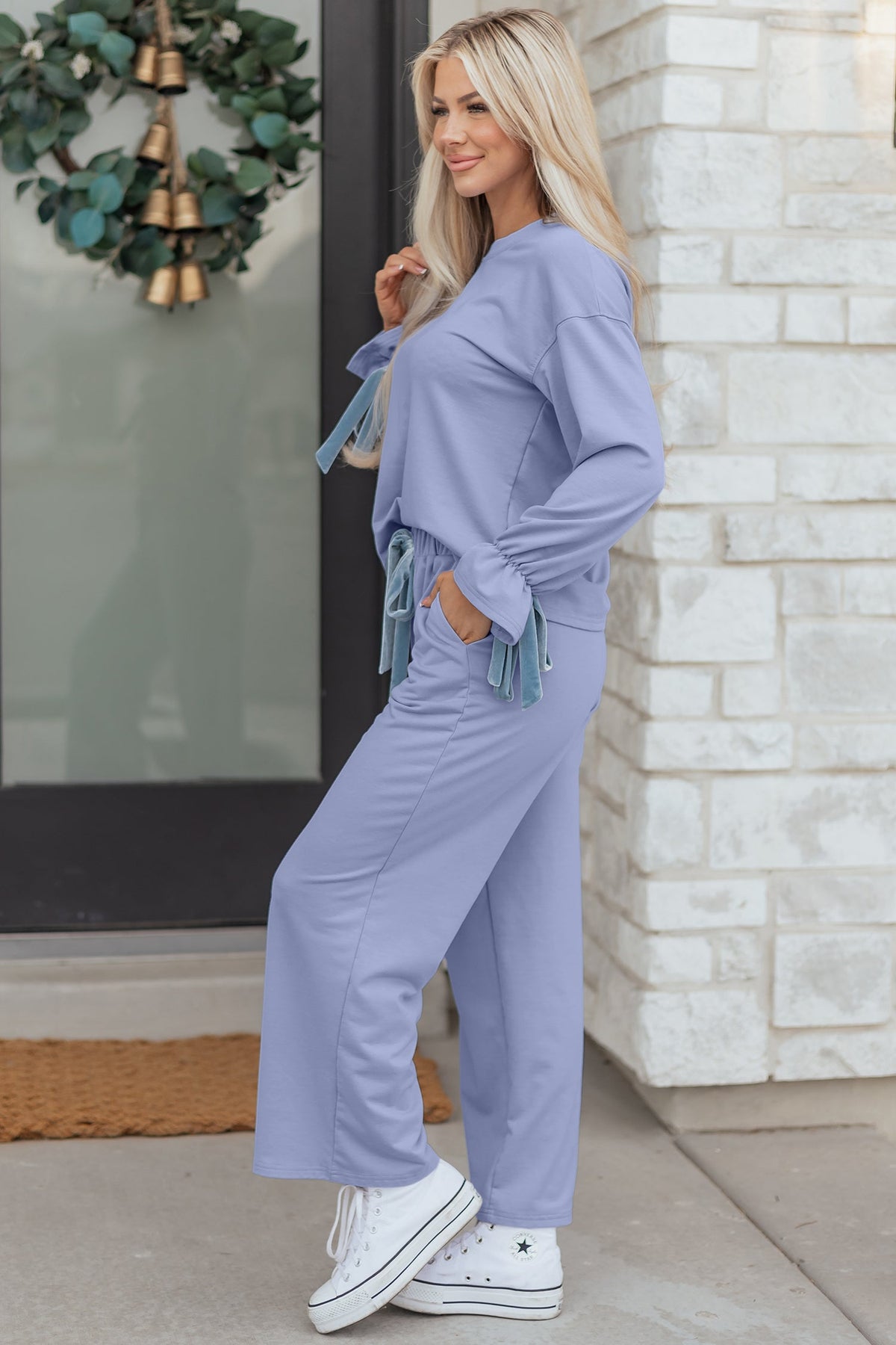 Ensemble top et pantalon pour femmes