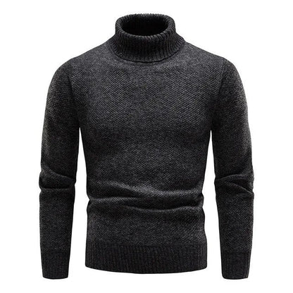 Pull à Col Roulé à Coupe Régulière pour Homme | Idéal pour l’Automne et l’Hiver