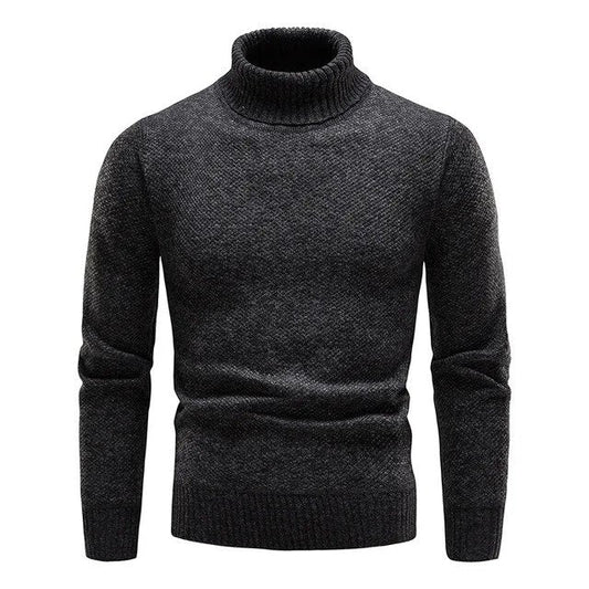 Pull à Col Roulé à Coupe Régulière pour Homme | Idéal pour l’Automne et l’Hiver