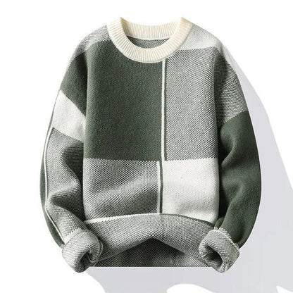 Pull Tricoté à Motif pour Homme | Idéal pour un Usage Quotidien