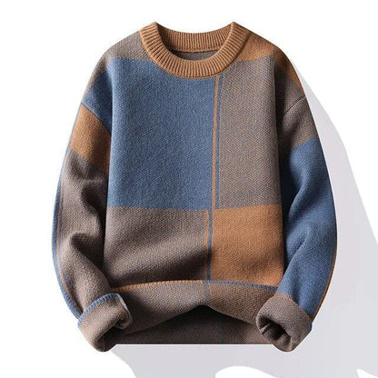 Pull Tricoté à Motif pour Homme | Idéal pour un Usage Quotidien