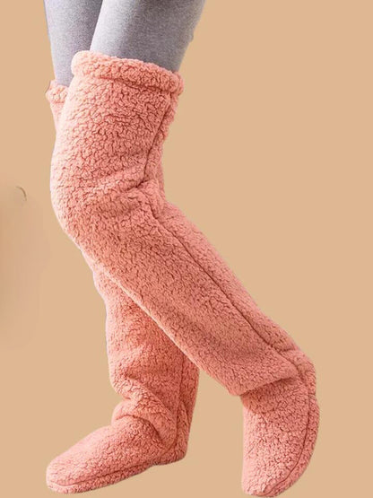 Chaussettes Cora Snuggs avec Coupe Montante pour Femme | Idéal pour la Détente à Domicile