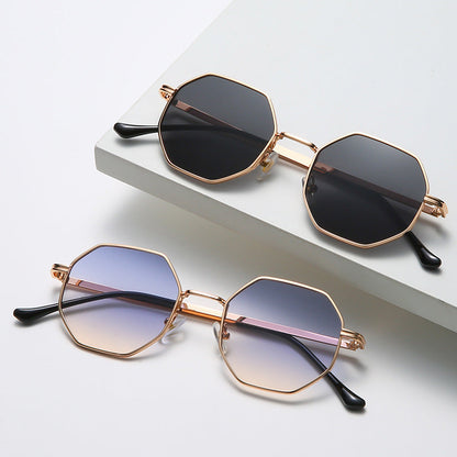 Lunettes de Soleil Vintage Avec Monture Fine Et Verres Teintés Pour Femme | Idéales Pour Un Usage Quotidien