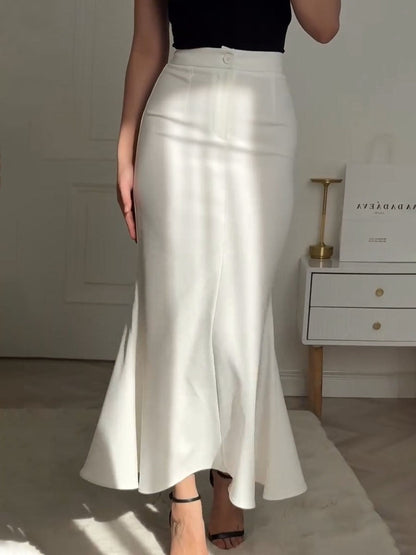 Jupe Longue Évasée Taille Haute Pour Femme | Idéale Pour Le Quotidien Et Les Soirées Estivales