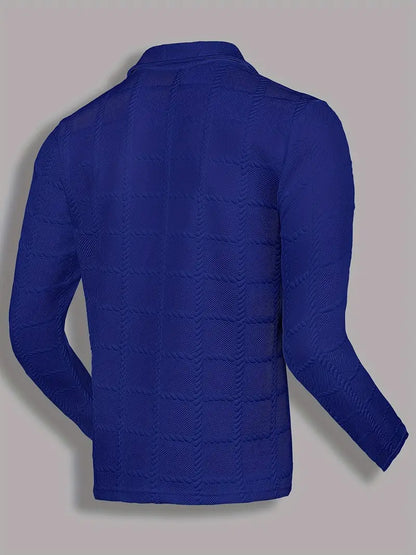 Chemise À Manches Longues Avec Fermeture À Boutons Pour Homme | Idéale Pour Usage Quotidien