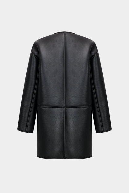 Manteau Long à Fermeture Zippée avec Poches pour Femme | Idéal pour la Saison Froide