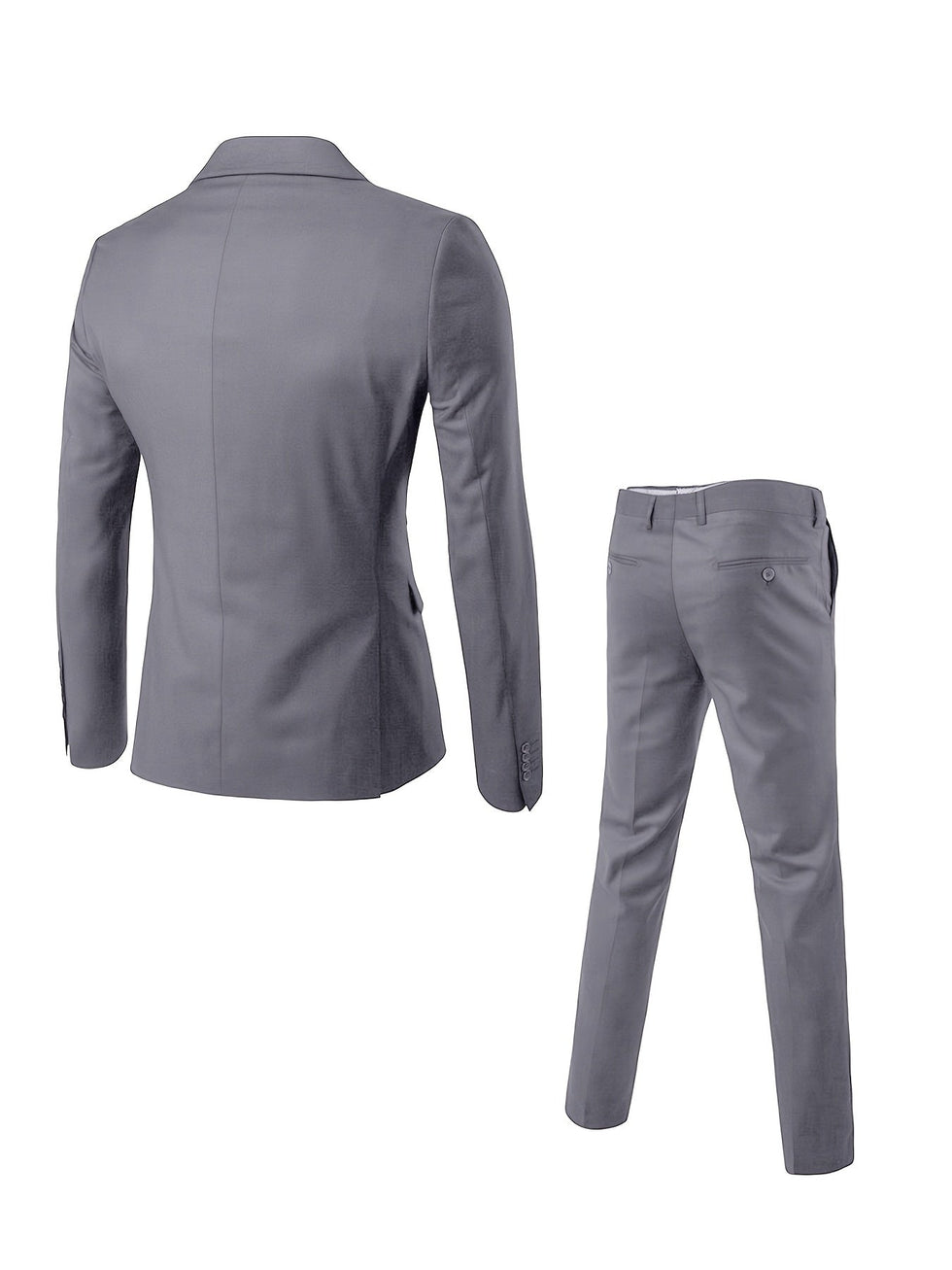 Costume Deux Pièces Ajusté avec Veste et Pantalon pour Homme | Idéal pour Occasions Formelles