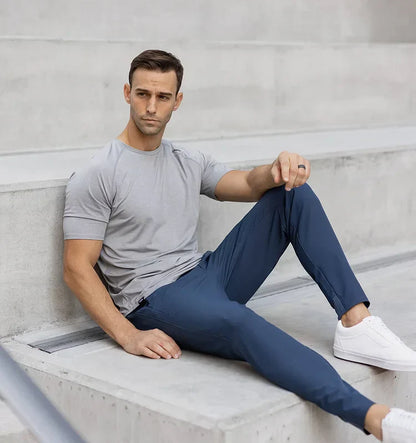 Pantalon Ajusté Avec Coupe Extensible Pour Homme | Idéal Pour Le Quotidien Et Le Travail