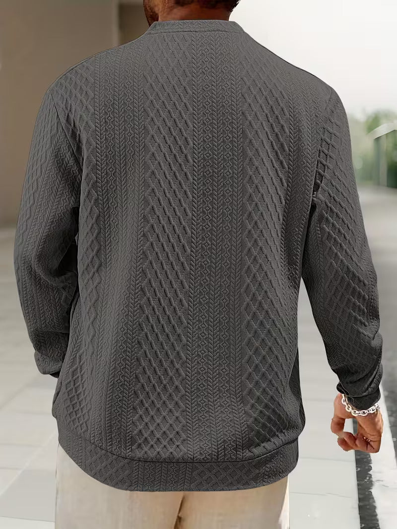 Pull À Motif Géométrique Avec Coupe Décontractée Pour Adultes | Idéal Pour Usage Quotidien