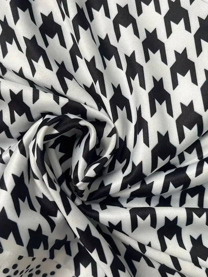 Cardigan À Motif Pied-De-Poule avec Coupe Ample pour Femme | Idéal pour La Mi-Saison