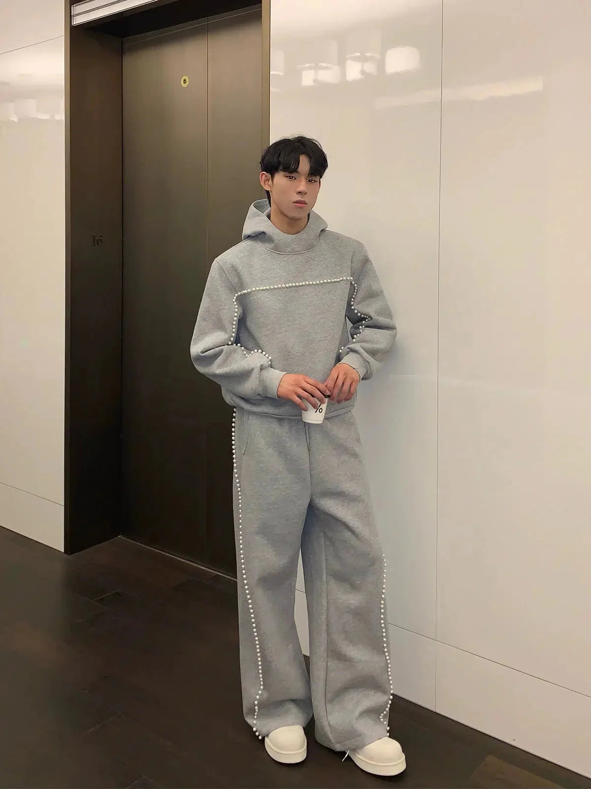 Ensemble Deux Pièces avec Haut Manches Longues et Pantalon pour Homme | Idéal pour un Usage Quotidien