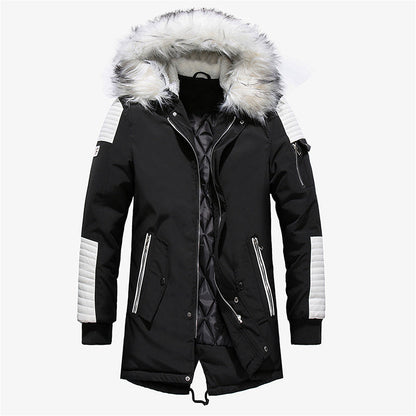 Manteau d’Hiver avec Capuche Amovible et Poches pour Homme | Idéal pour l’Hiver