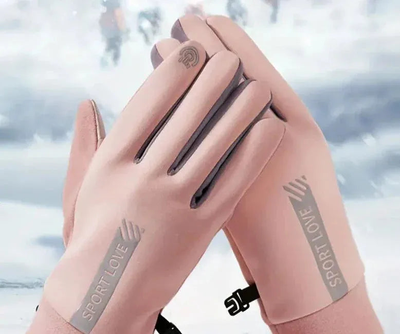 Gants avec Grip En Silicone Et Fonction Tactile pour Activités Extérieures | Idéaux pour L’Hiver