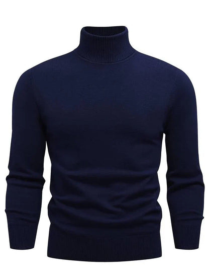 Pull Col Roulé à Manches Longues pour Homme | Idéal pour l’Automne et l’Hiver