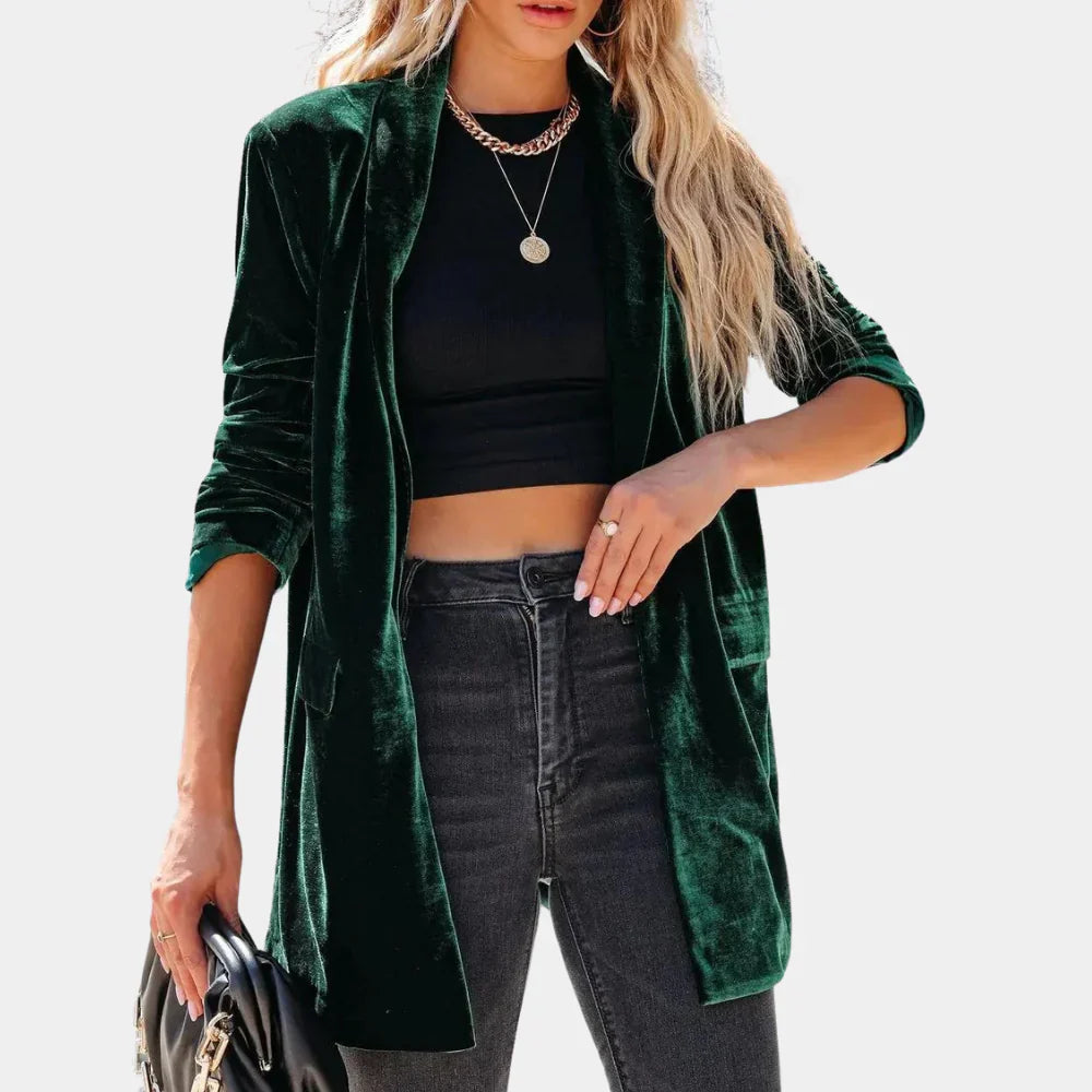 Blazer Avec Coupe Ample Pour Femme | Idéal Pour Les Saisons Froides