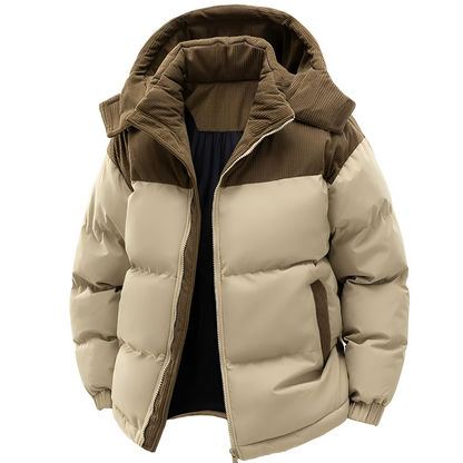 Veste d’Hiver avec Capuche et Coupe Standard pour Homme | Idéale pour Automne et Hiver