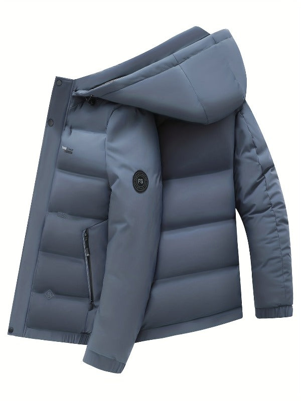 Veste à Capuche avec Fermeture Zippée pour Homme | Idéale pour les Activités Quotidiennes
