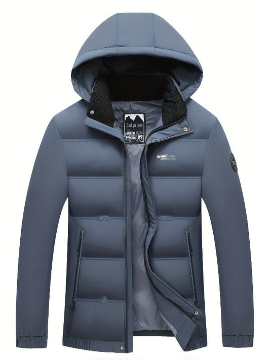 Veste à Capuche avec Fermeture Zippée pour Homme | Idéale pour les Activités Quotidiennes