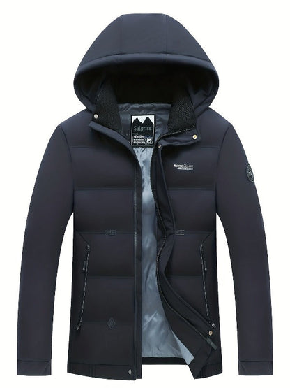 Veste à Capuche avec Fermeture Zippée pour Homme | Idéale pour les Activités Quotidiennes