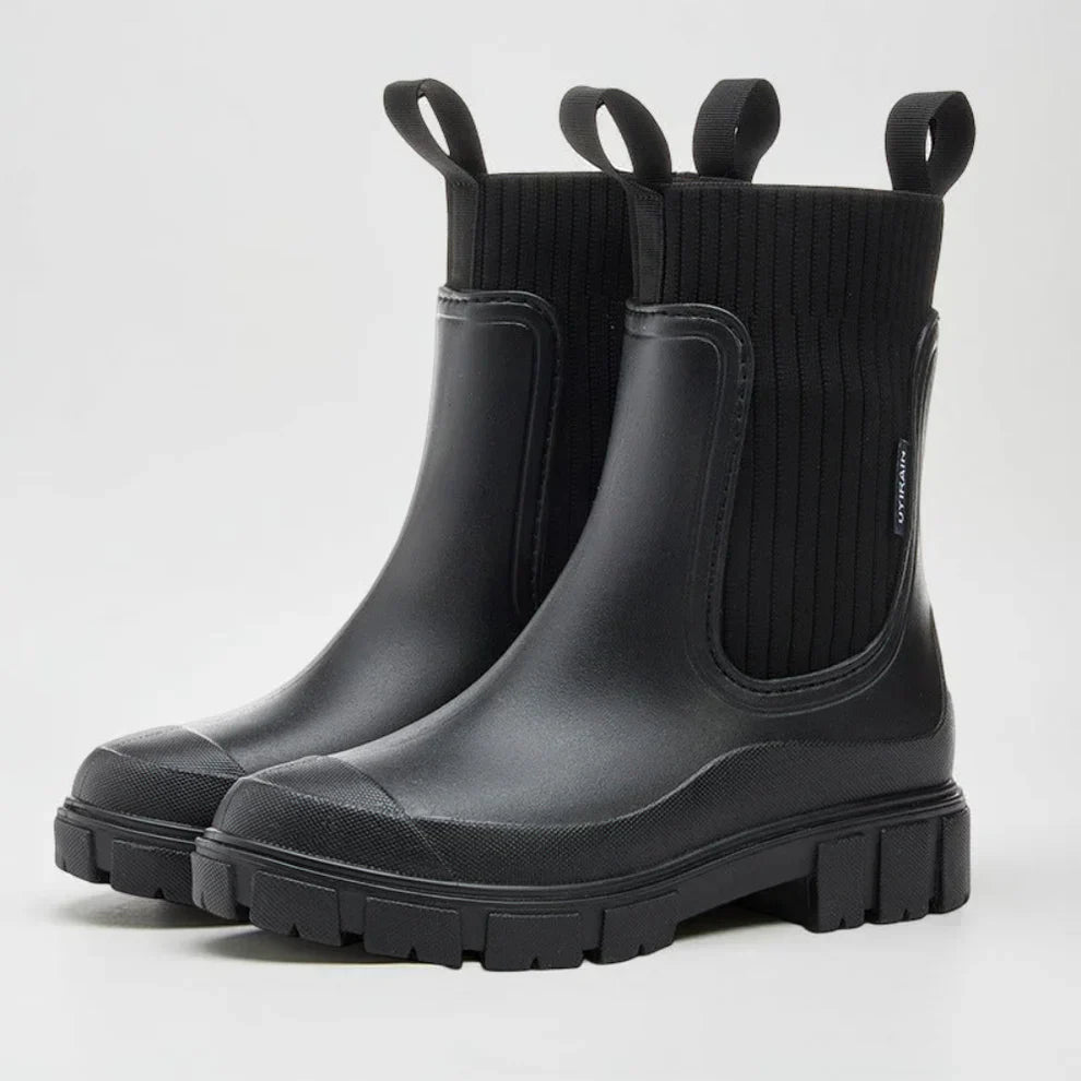 Bottines Chelsea à Enfiler avec Tige Montante pour Femmes | Idéal pour l’Automne et l’Hiver