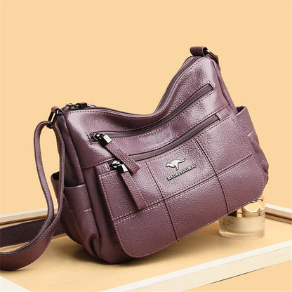 Sac Structuré Avec Plusieurs Compartiments Et Bandoulière Amovible Pour Femme | Idéal Pour Un Usage Quotidien