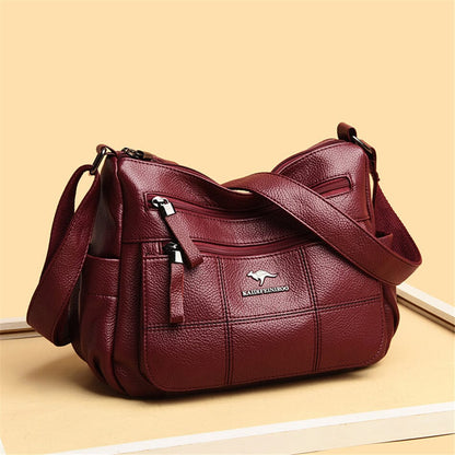 Sac Structuré Avec Plusieurs Compartiments Et Bandoulière Amovible Pour Femme | Idéal Pour Un Usage Quotidien