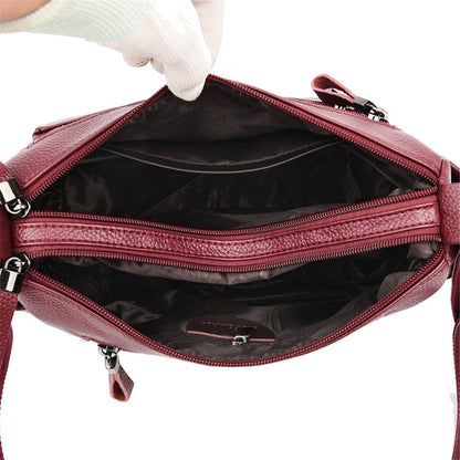 Sac Structuré Avec Plusieurs Compartiments Et Bandoulière Amovible Pour Femme | Idéal Pour Un Usage Quotidien
