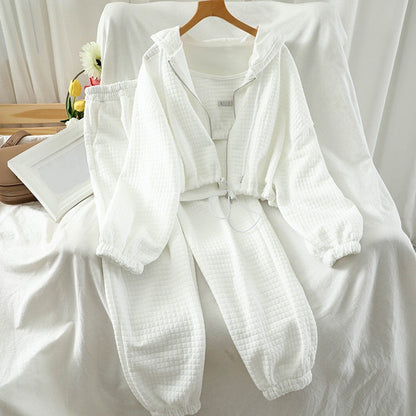 Ensemble À Capuche avec Pantalon Long pour Femmes | Idéal pour Le Sport Et Les Activités Extérieures