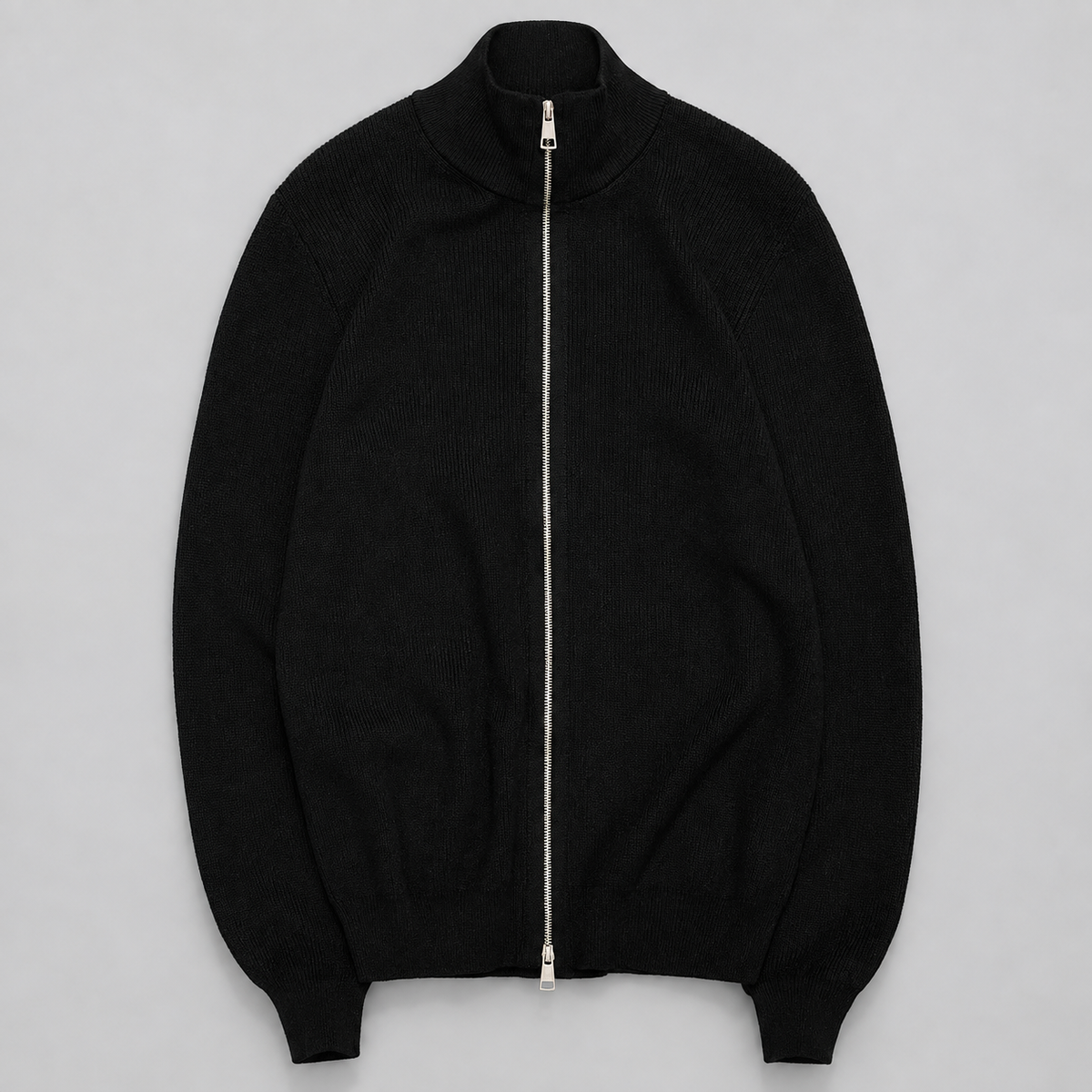 Gilet zippé à col montant pour homme