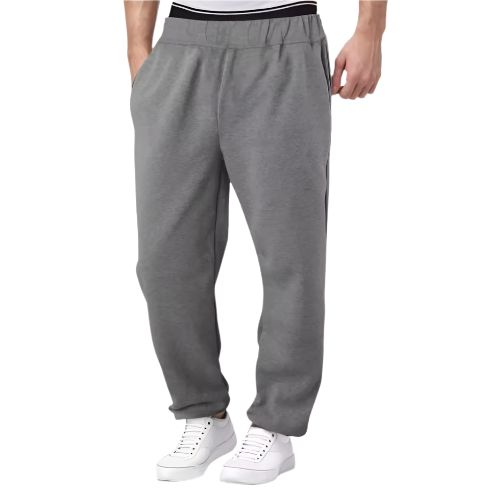 Pantalon De Survêtement Droit Avec Taille Élastique Pour Homme | Idéal Pour Un Usage Quotidien