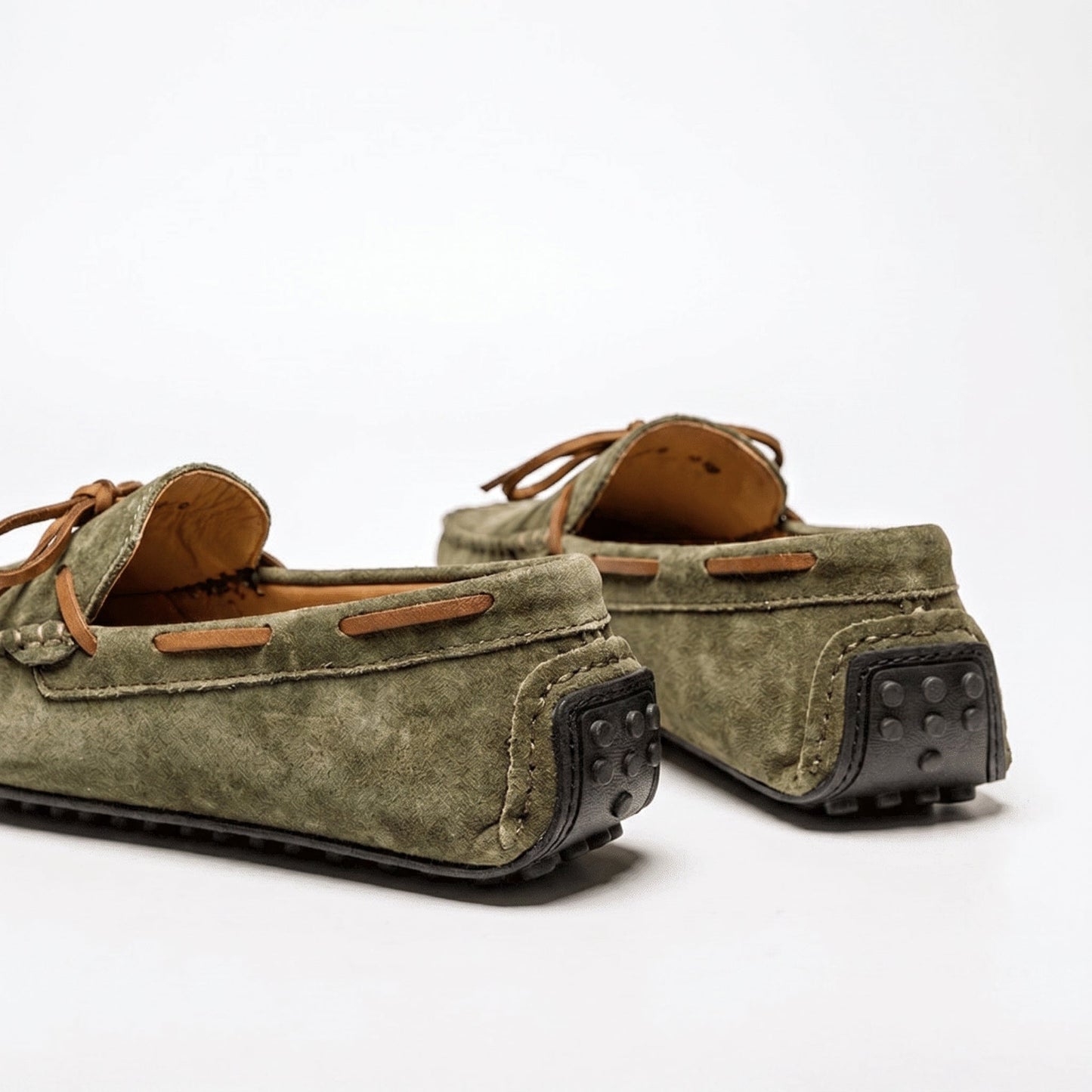 Mocassin à détail noué et bout rond pour homme | Idéal pour l’automne