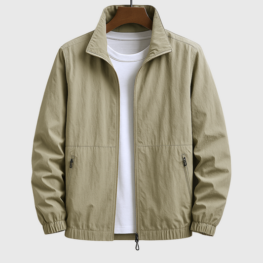 Veste Légère avec Col Montant pour Homme | Idéal pour La Mi-Saison