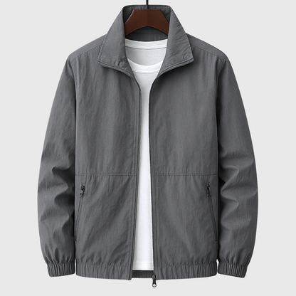 Veste Légère avec Col Montant pour Homme | Idéal pour La Mi-Saison