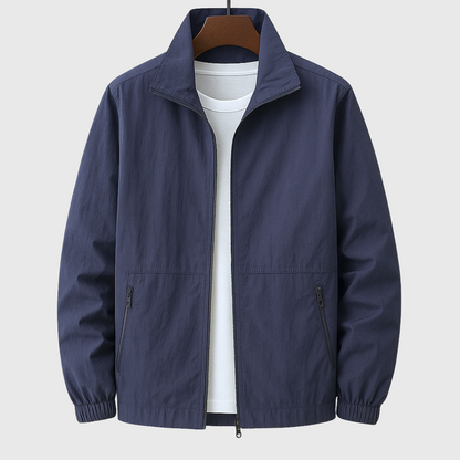 Veste Légère avec Col Montant pour Homme | Idéal pour La Mi-Saison