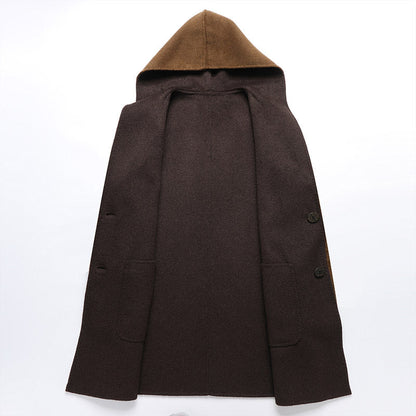 Manteau Réversible avec Poches Zippées pour Homme | Idéal pour La Saison Froide