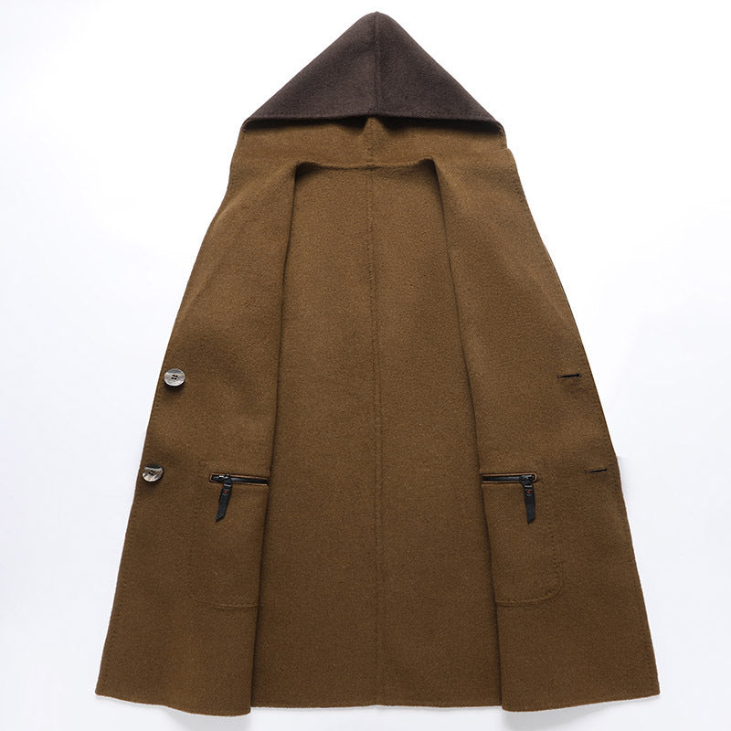 Manteau Réversible avec Poches Zippées pour Homme | Idéal pour La Saison Froide