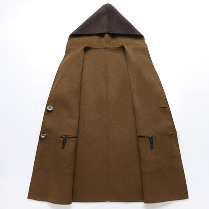 Manteau Réversible avec Poches Zippées pour Homme | Idéal pour La Saison Froide