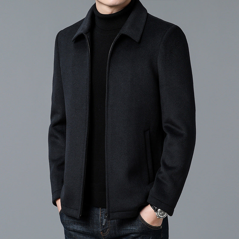 Veste À Coupe Moderne Avec Fermeture Dissimulée Pour Homme | Idéale Pour La Saison Froide