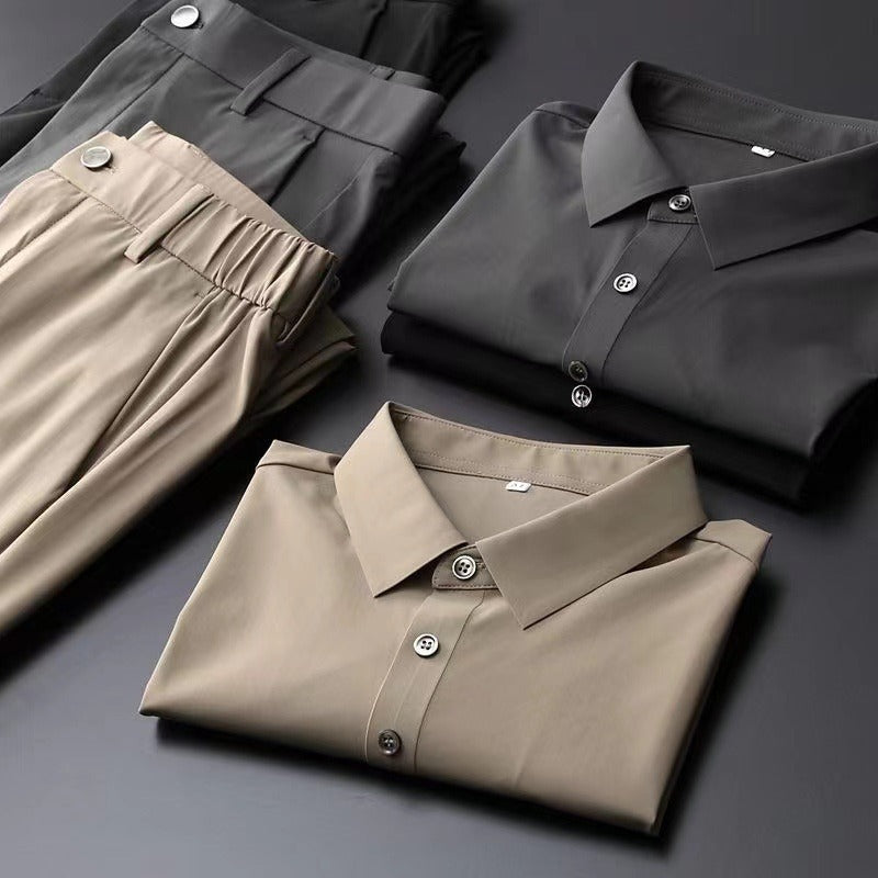 Tenue Printemps avec Tissus Légers pour Homme | Idéal pour Sorties Décontractées et Semi-Formelles