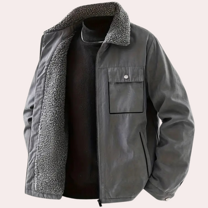 Veste Matelassée avec Doublure Intégrale et Coupe Droite pour Homme | Idéale pour l’Hiver