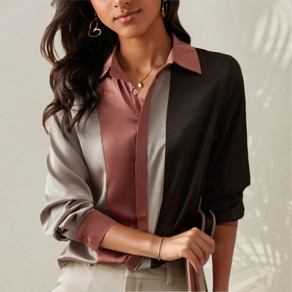 Blouse Avec Coupe Droite Et Design Épuré Pour Femme | Idéale Pour Usage Quotidien