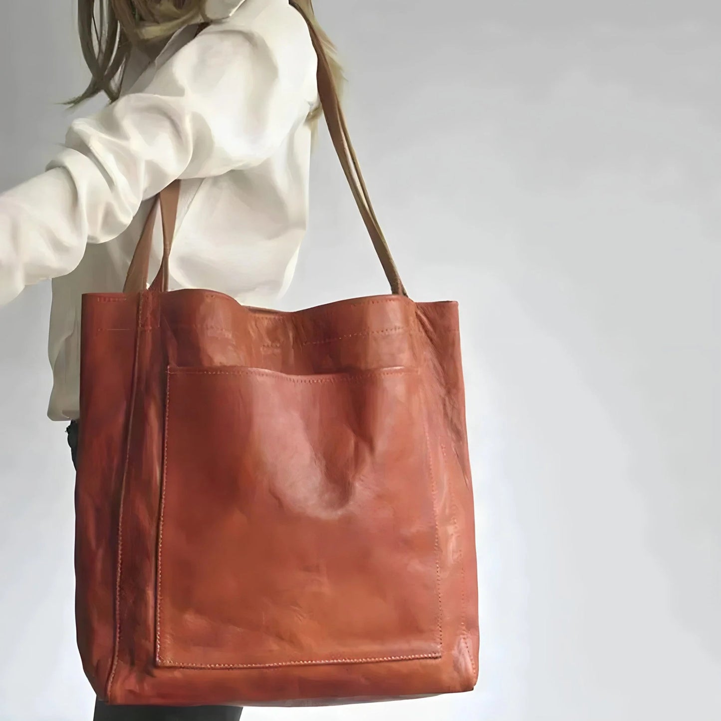 Sac à Main avec Fermeture Zippée et Compartiment Spacieux pour Femme | Idéal pour le Travail ou les Sorties