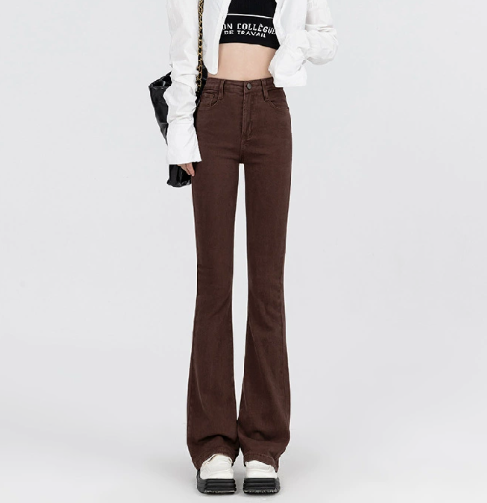 Pantalon Taille Haute à Coupe Structurée pour Femme | Idéal pour un Usage Quotidien