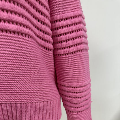 Pull à Col Rond avec Coupe Droite pour Femme | Idéal pour Saison Hivernale