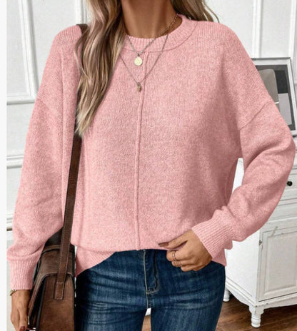 Pull À Coupe Classique Avec Manches Longues Pour Femme | Idéal Pour Usage Quotidien
