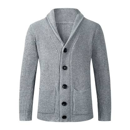 Gilet à Boutons avec Coupe Ajustée pour Hommes | Idéal pour l’Automne et l’Hiver