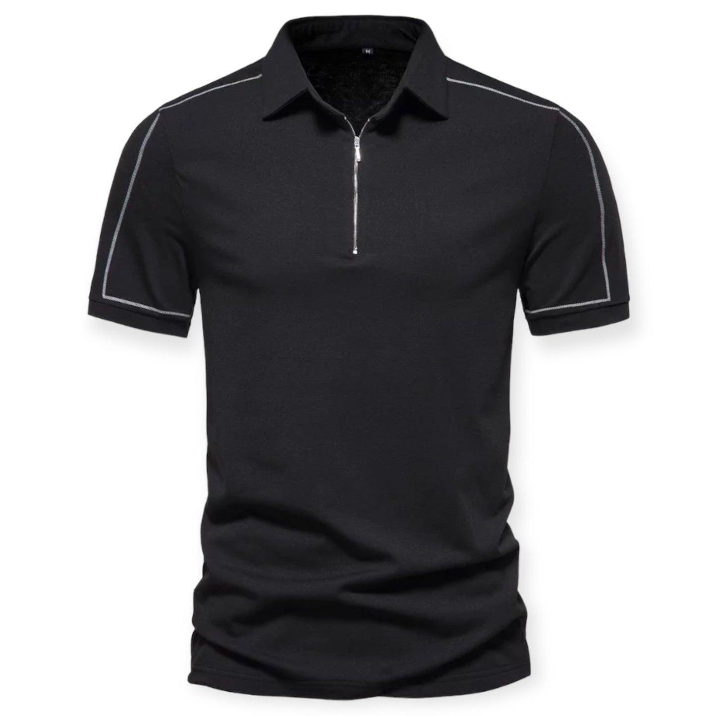 Chemise À Manches Courtes Avec Fermeture Zippée Pour Homme | Idéale Pour Un Usage Quotidien